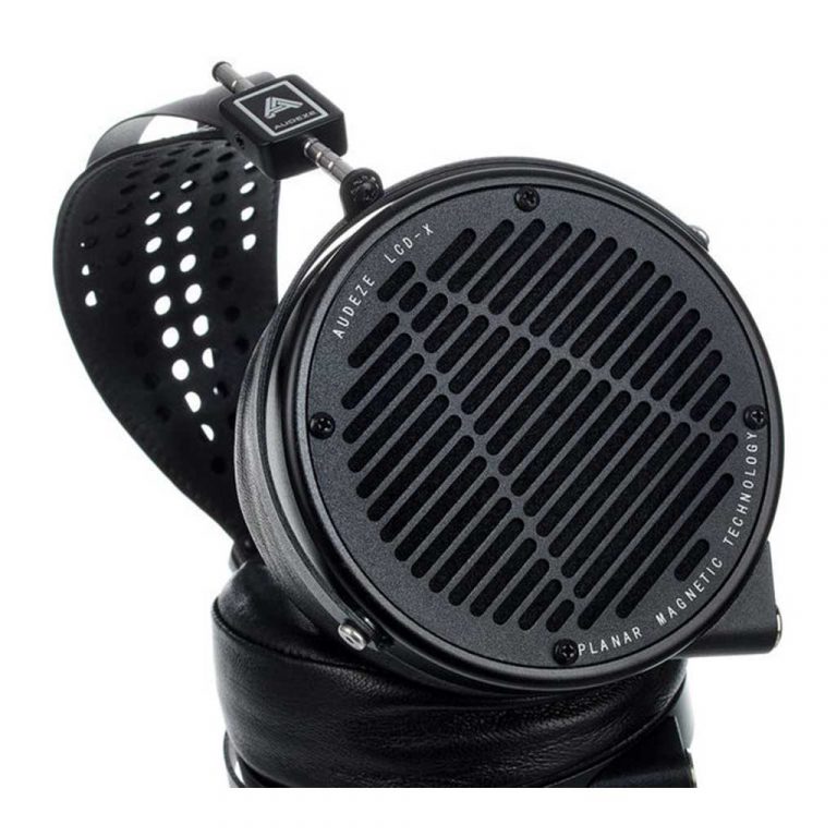 Audeze LCD-X with Case top view
