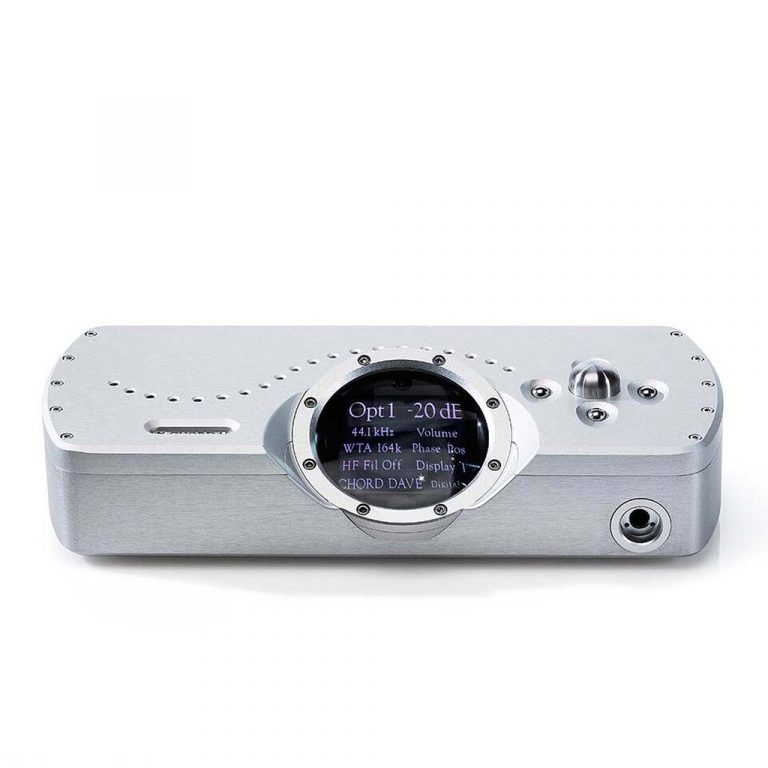 Chord Electronics Dave DAC Silver studio shot