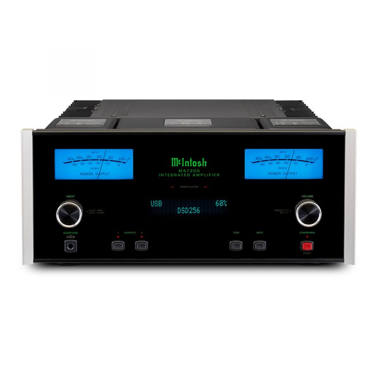 McIntosh MAC7200 Stereo Receiver studio shot