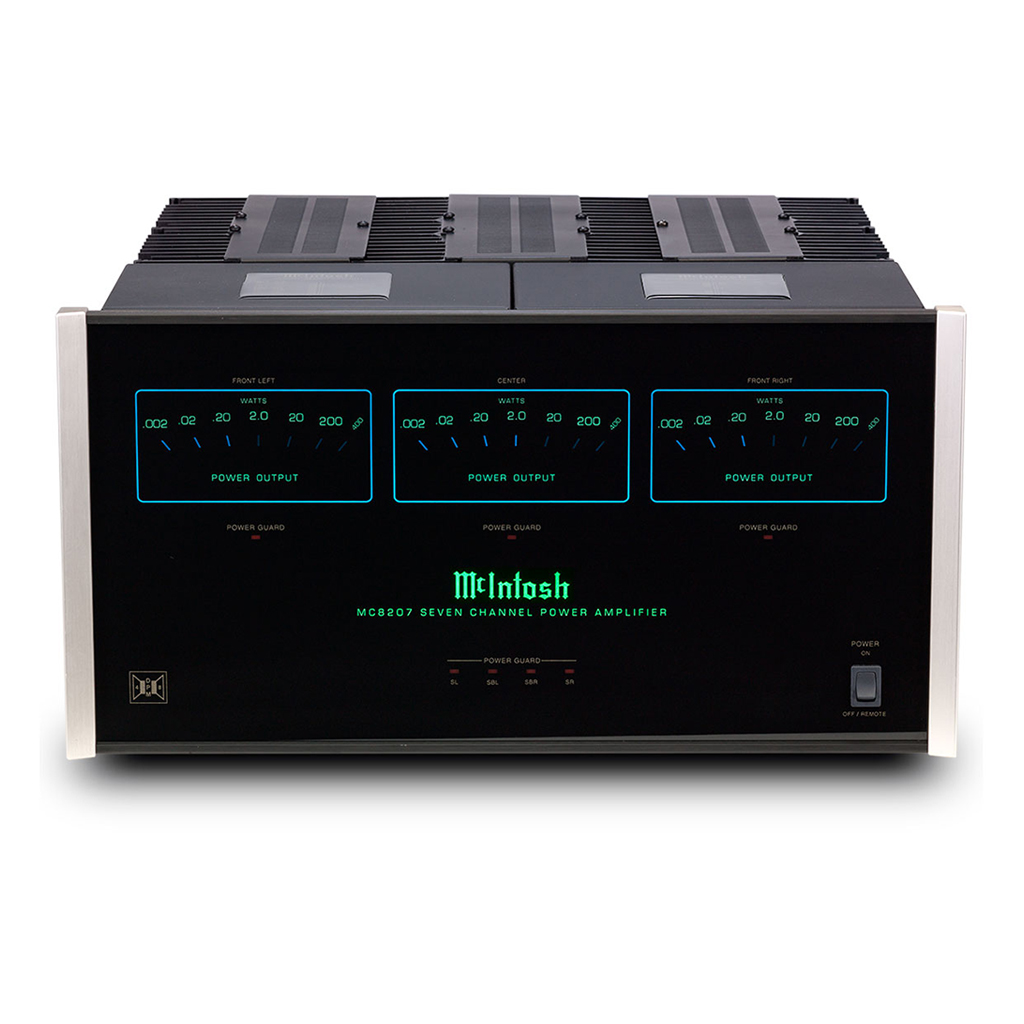 MC8207 Home Theater Amplifier studio shot