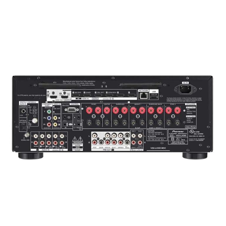 RP-8000F II 5.2.2 Home Theater x VSX-LX505 Elite AV Receiver - Image 8