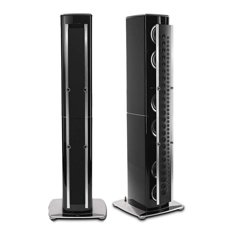 A studio shot of the XRT1.1K Loudspeaker, the more accessible cousin of the XRT2.1K loudspeakers