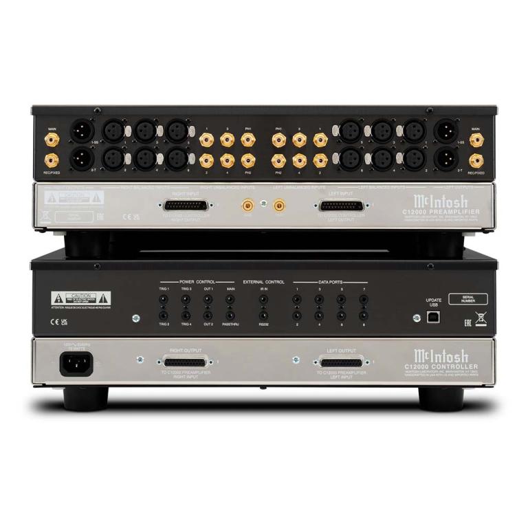 C12000 2-Channel Solid State and Vacuum Tube Preamplifier - Image 3