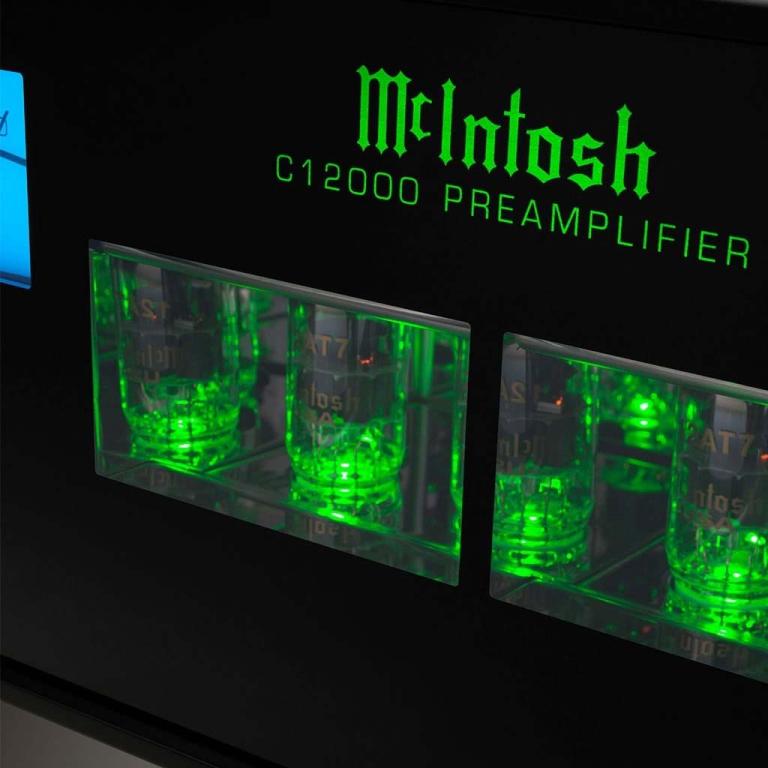 C12000 2-Channel Solid State and Vacuum Tube Preamplifier - Image 4