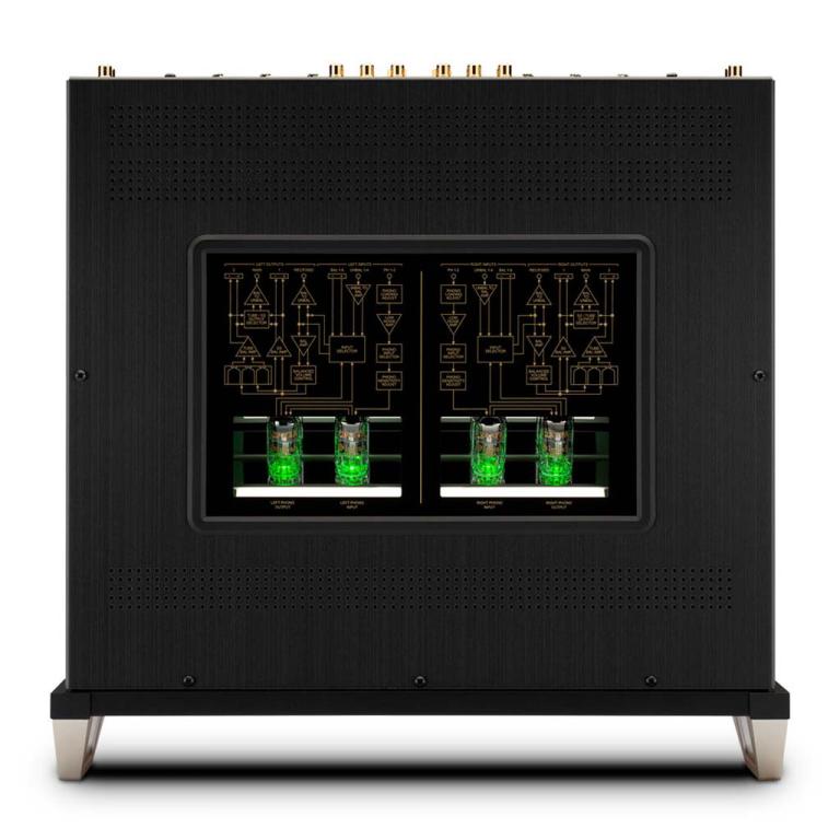 C12000 2-Channel Solid State and Vacuum Tube Preamplifier - Image 2