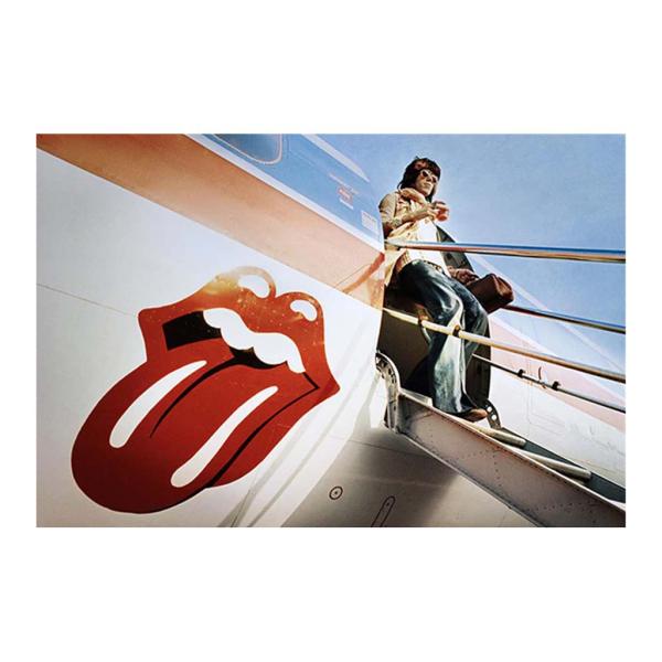 Keith Richards, Exiting 'The Starship', Rolling Stones U.S. Tour 1972 - 11" x 14"