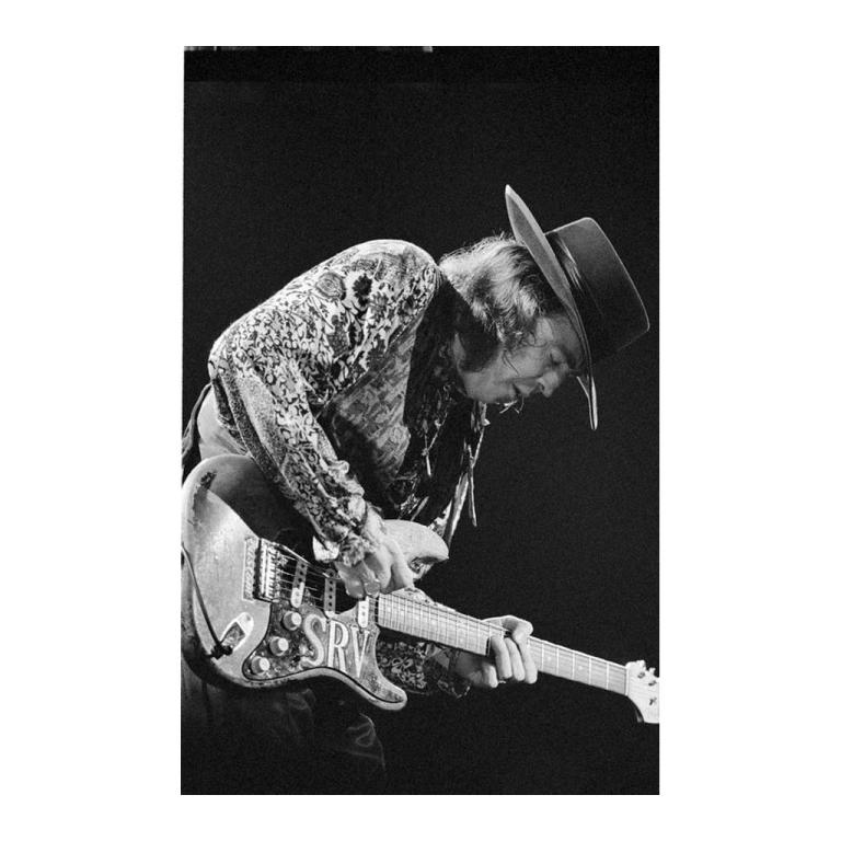 Stevie Ray Vaughan, Oakland, CA, 1989 - 16" x 20"