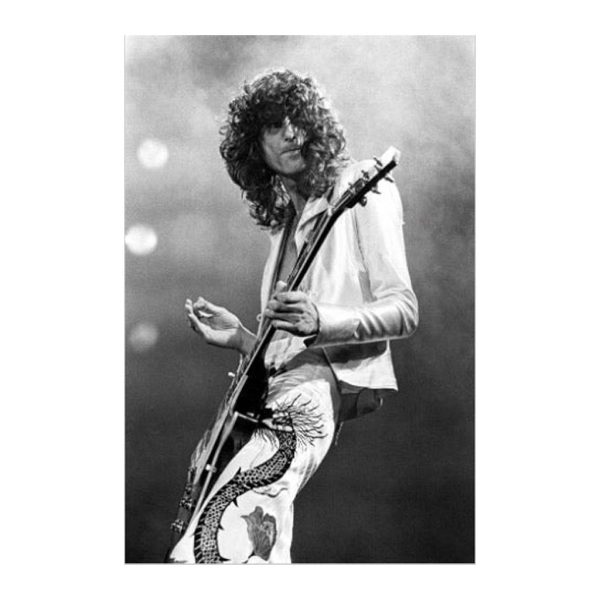 Jimmy Page, Led Zeppelin, 1977 - 16" x 20"