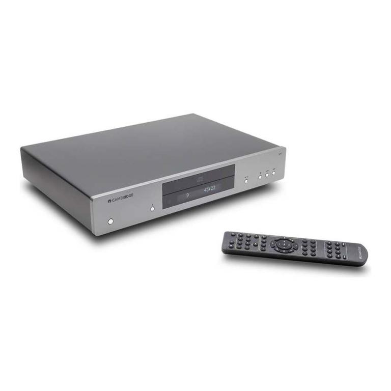 The Cambridge Audio CXC v2 CD Transport and a remote control