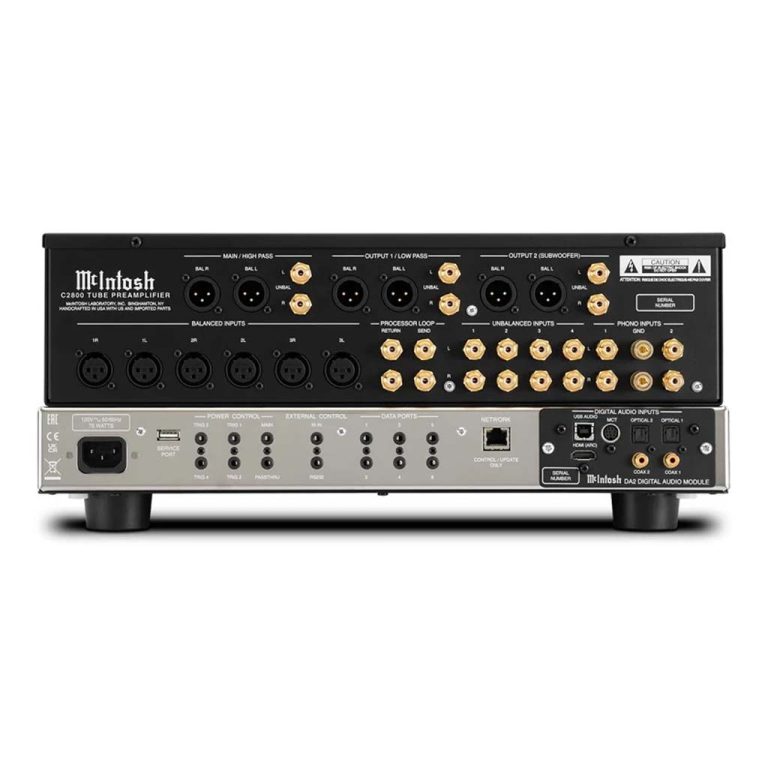 C2800 2-Channel Vacuum Tube Preamplifier - Image 3