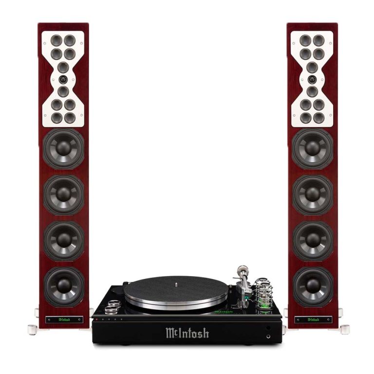 XR100 Floor Standing Speaker x MTI100 Integrated Turntable