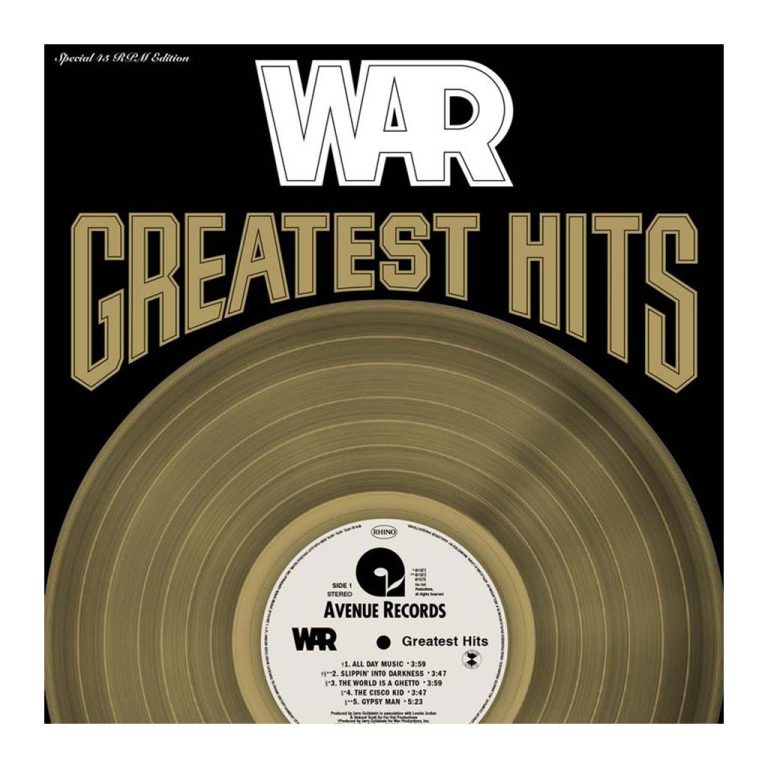 WAR Greatest Hits 180g 45rpm 2LP