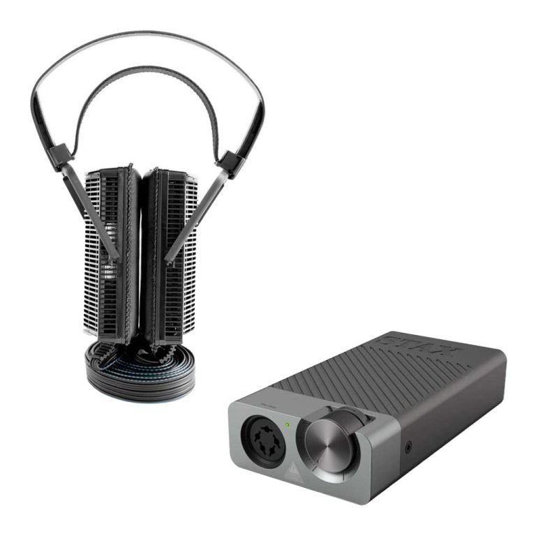 SR-L300 Electrostatic Headphones x SRM-D10 II Portable Electrostatic Headphone Amplifier