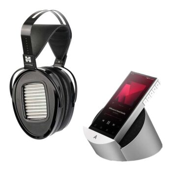 Arya Unveiled Open-Back Headphones x PD10 Digital Audio Player x Cradle