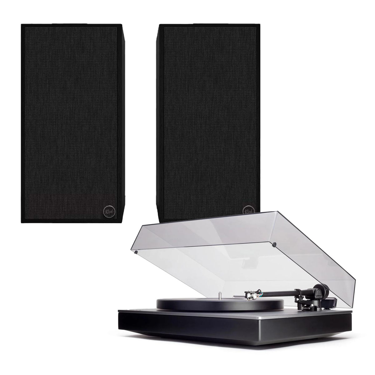 The Sevens Powered Speakers x Alva ST Turntable